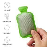 5 Mini Chauffe-Mains - BRAMBLE - Bouillottes Chaufferettes De Poche - Solide, Réutilisable & Portable