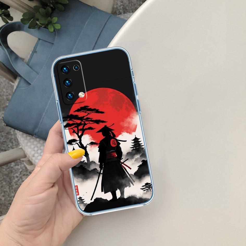 PP41 Чехол для телефона с маской японского самурая для Motorola Moto Edge 20 30 40 50 S30 Fusion Ultra Pro Neo Lite + G200 G23