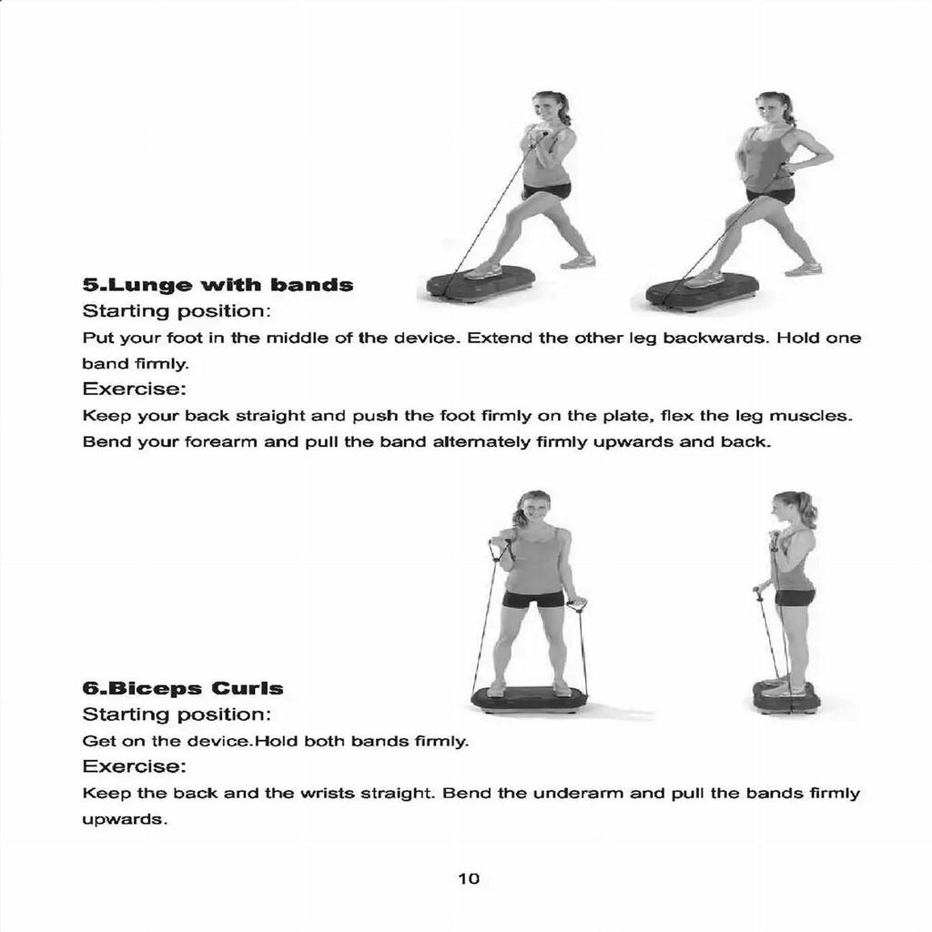 Вибрационный тренажер для умного фитнеса, тренажер для всего тела, фитнес-платформа с вибрацией и дистанционным управлением музыкой по Bluetooth