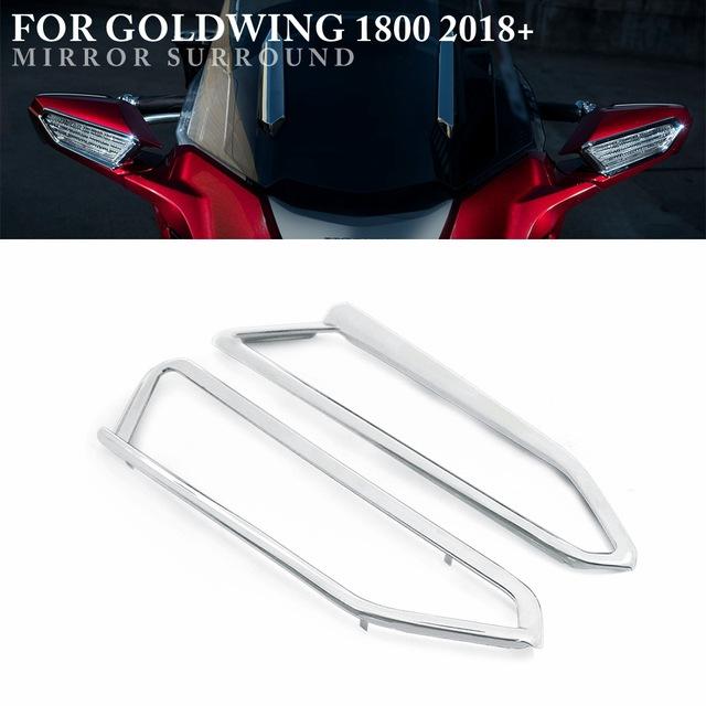 Для Honda Goldwing 1800 Gold wing F6B GL1800 2018-2025 хромированные аксессуары декоративные накладки крышки двигателя передняя задняя защита