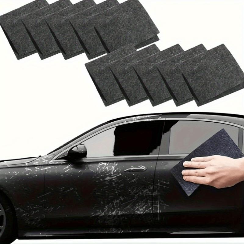 Ткань для удаления царапин - Быстрое удаление мелких царапин, безопасное восстановление поверхности автомобиля, полировальная и чистящая ткань для автомобиля, инструменты для ухода за автомобилем