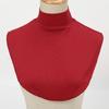 Warm Scarf Modal Fake Collar False Collar Half High Collar Detachable Solid Color Bib  Women