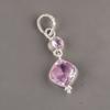 Морганит Драгоценный камень 925 Стерлинговое серебро Ювелирные изделия Ручная работа Подвеска 1,60" Женский подарок PP-9-12