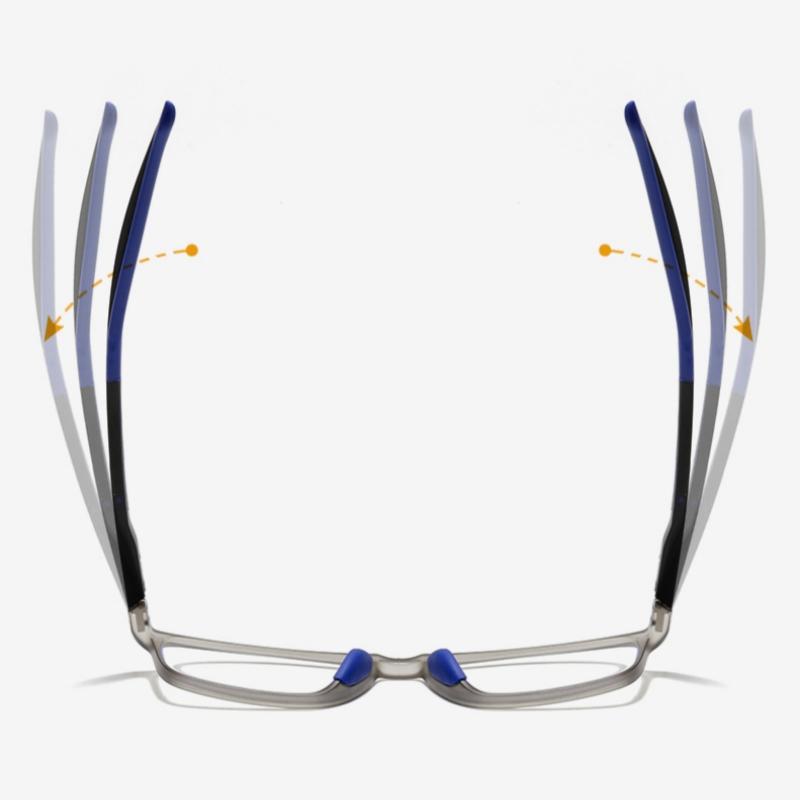 Новые прогрессивные мультифокальные очки для чтения, модные очки с защитой от синего света, мужские и женские очки для ближнего и дальнего света, очки для пресбиопии по рецепту