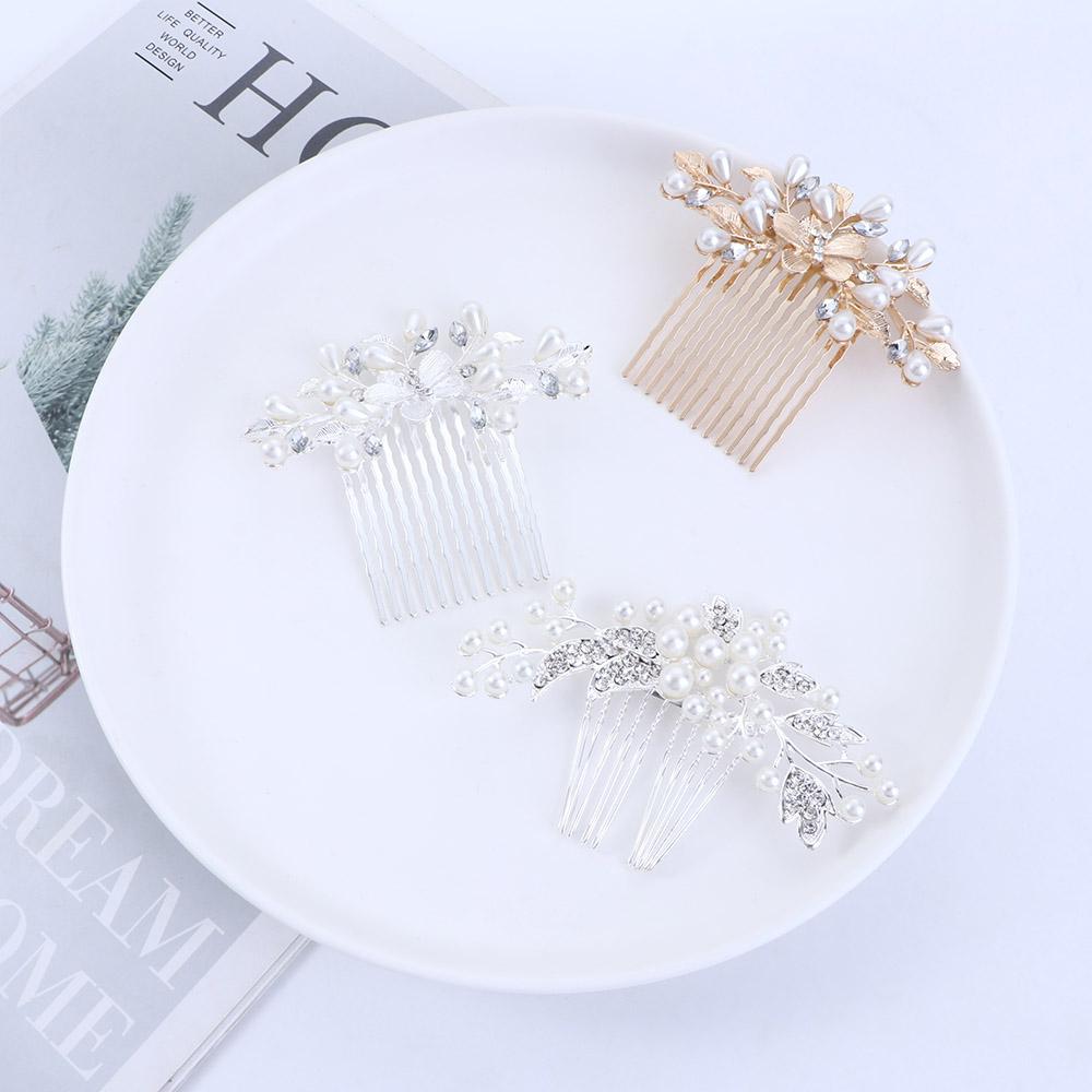 Заколка для волос Стразы Палочка для волос Аксессуары для волос Корейский стиль Головной убор Пятизубая расческа