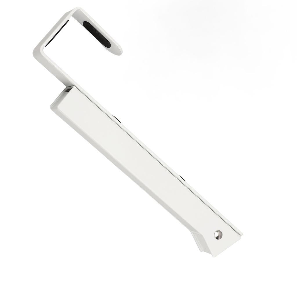 Наддверная вешалка для одежды, белая складная, экономящая место, металлическая наддверная вешалка для пальто