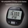 Электронный шагомер, точное считывание, интеллектуальный высокий уровень, четкая коррекция шага, чувствительный электронный шагомер с большим экраном, спорт на открытом воздухе
