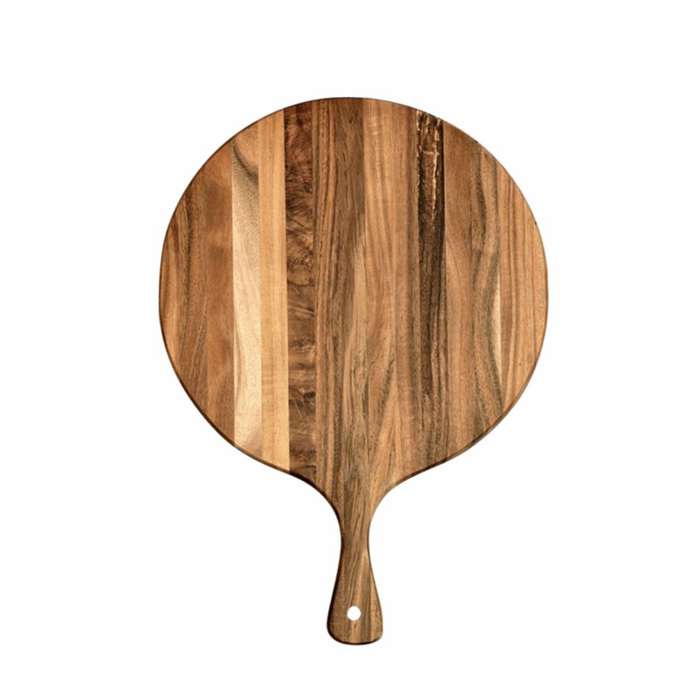 Sap Groove Charcuterie Serving Tray Multi-Styles Pizza Pan Durable Wood Chopping Board Bread