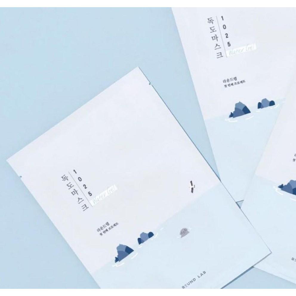 ROUND LAB 1025 Dokdo Увлажняющая гелевая маска-вода 30 мл, 10 шт.