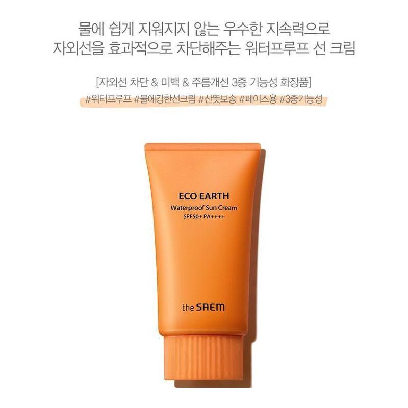 The Saem Водостойкий солнцезащитный крем Eco Earth