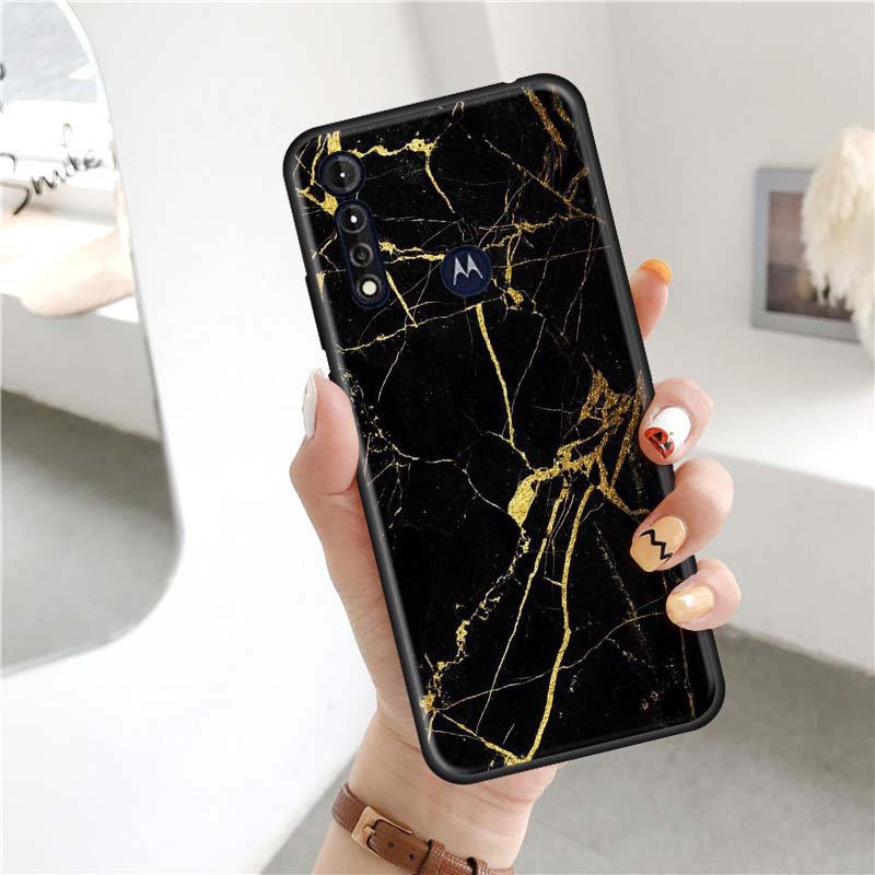 Модный мраморный чехол для Motorola Moto G8 Play G 5G Power Lite E6s Stylus One Hyper Edge Fusion Plus, чехол из ТПУ для телефона