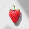 Strawberry Brooch: Cute Japanese Cardigan Lapel Pin for Women - Versatile Decorative Corsage Accessory