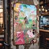 1pc Sleeping Beauty Aurora & Maleficent Themed Iron Wall Art - 20.32x30.48 cm, Officially Licensed, Vintage Decor for Home, Bar,
