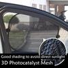 2 шт. универсальные автомобильные экраны для окон, дверей, боковые окна, УФ-защитная пластина, сетка, москитная сетка, защитная пленка, аксессуары