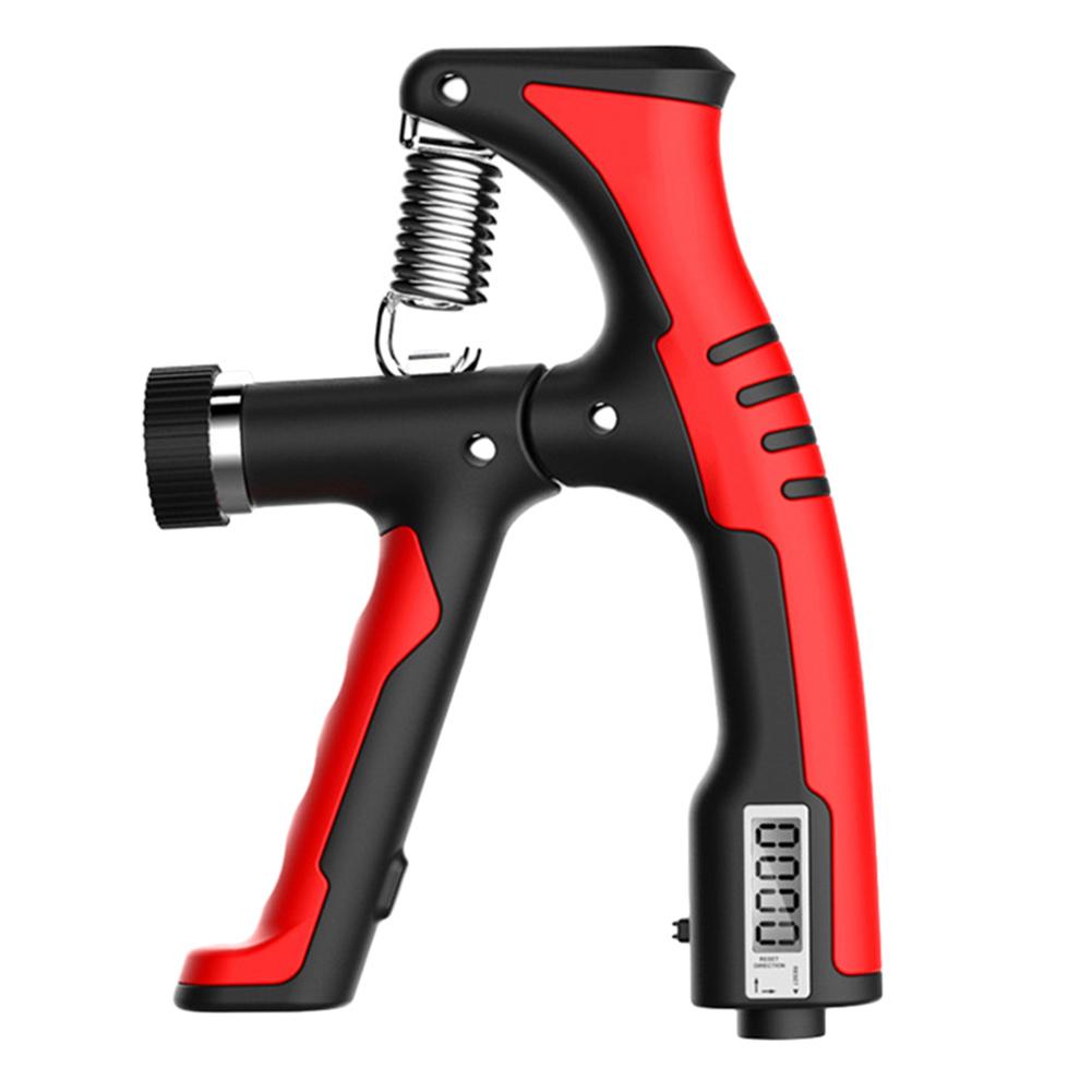 10-100KG Hand Gripper Trainer R-Shaped Spring Forearm Hand Trainer Adjustable Resistance for Muscle Building and Injury Recover
