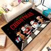 Funny Santa Claus Merry Christmas Carpet for Home Living Room Kid's Bedroom Sofa Doormat Kitchen Floor Rugs Anti-slip Decor Gift