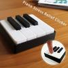 3D-печатный PLA кликер для пианино - Нажимная фигурка-антистресс, подходящая для офисного стола, вечеринок, нажиматель клавиш