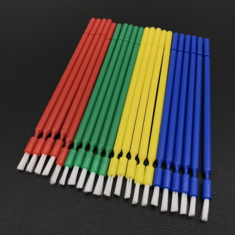 100 шт. длинные одноразовые микроаппликаторы для стоматологической лаборатории, щетки, зубная щетка