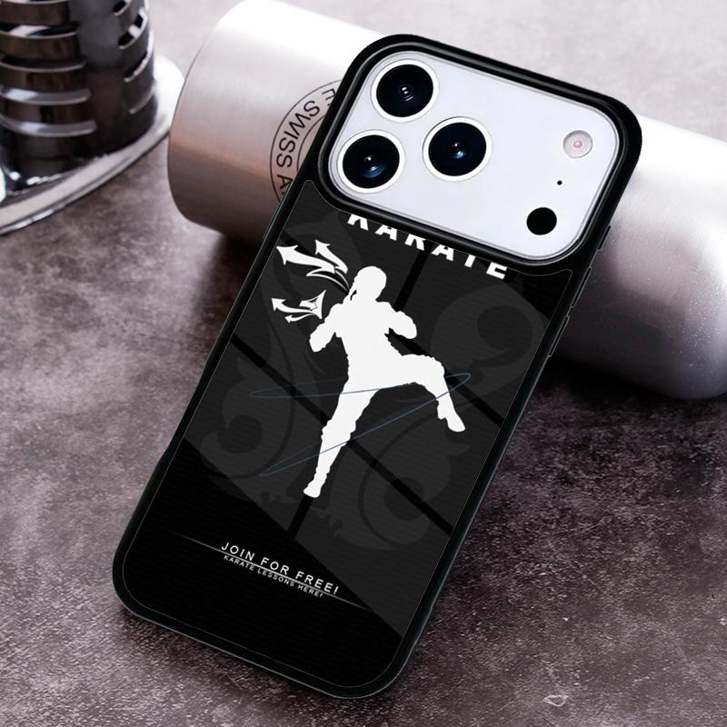 Kung Fu Oyama Kyokushin Karate Phone Case for iPhone 17 16 15 Pro Max Air 14 13 12 11 Plus Shockproof Capa Cover