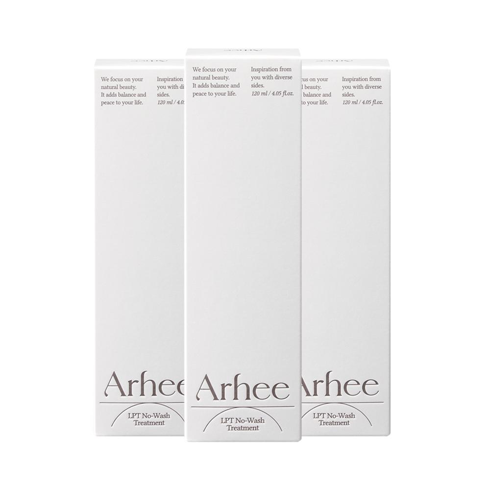 Arhi No-Wash Treatment High-Protein Recovery Hair Pack for Severely Damaged Hair 3 pcs 120ml