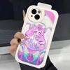 Чехол для телефона для мобильной игры C-Cookie Run Kingdom Для iPhone 16 15 14 13 12 11 Pro Max Plus Мягкий кожаный чехол