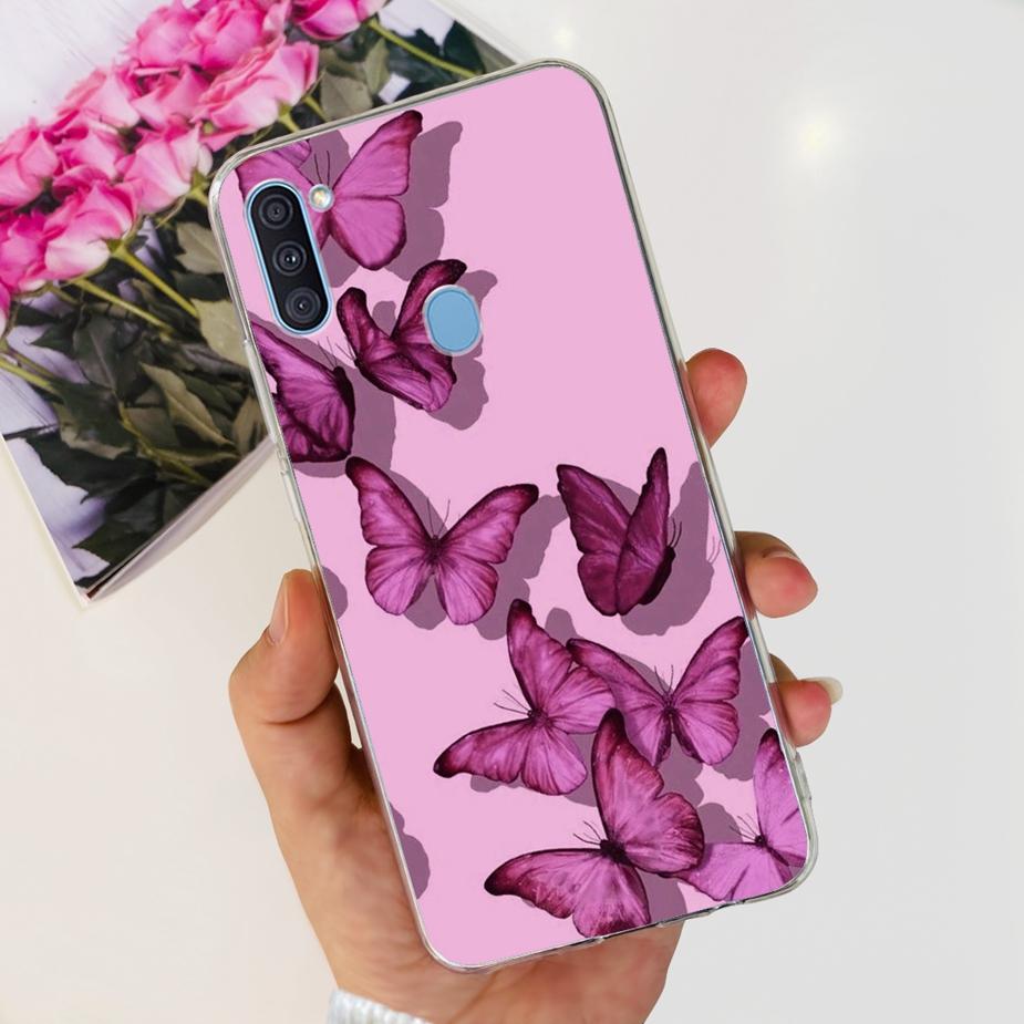 Чехол для Samsung Galaxy A11 SM-A115F Популярный Расписной Чехол Мягкий Силиконовый Чехол для Телефона Для Samsung A11 M 11 Galaxy M11 M115F Fundas