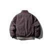 CROWD CITY Men's Japanese Retro Winter Padded Cotton Jacket - Thickened Stand Collar Outerwear Y604
