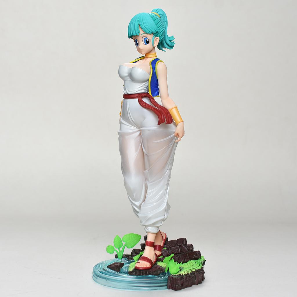 28cm/11in Anime Dragon Ball Z Figure Bulma Action Figure DBZ Statue Collectible Model Toys Gift