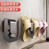 Bathroom Slipper Rack Wall-mounted Non-punching Toilet Wall-mounted Shoe Storage Multi-functional Rack Drain Rack