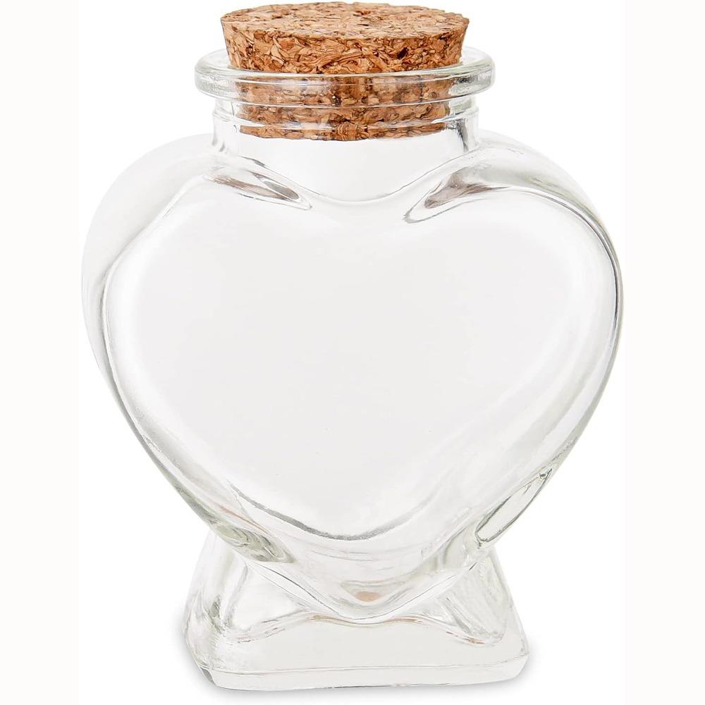 Портативная пустая стеклянная банка для художественных ремесел или проектов DIY, украшения, товары для вечеринок, свадьбы
