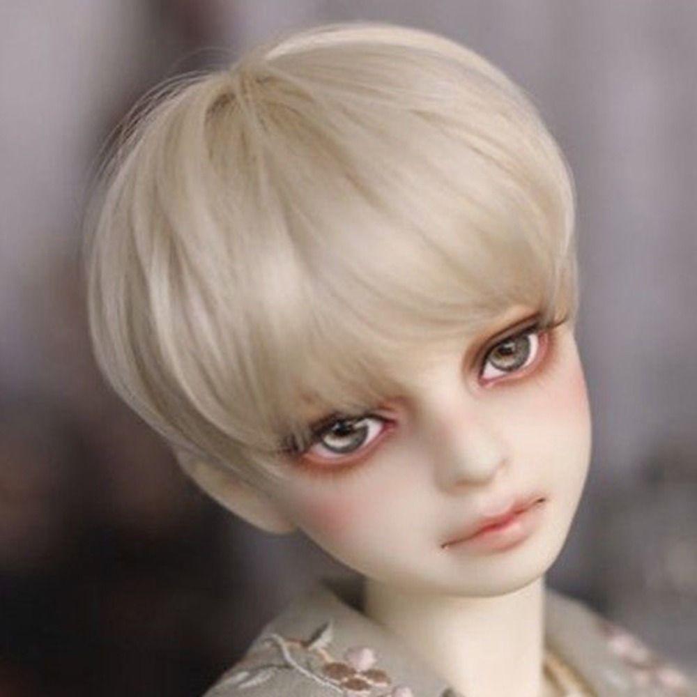 1/6 парик для кукольных волос Bjd куклы волосы короткие парик бобо милые длинные прямые волнистые волосы для девочек