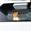 Cartoon Corgi Dog Stickers for Cars & Motorcycles - Rainproof