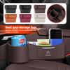 Car Seat Storage Box Console Side Pocket Organizer Cup Holder For Citroen Jumper Celysee Cactus Picasso Aircross Saxo Grand