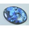 183Cts.Natural Labradorite Multi Fire Oval Cabochon Loose Gemstone 37X58X8MM D-233