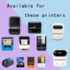 Compatible Waterproof Label Stickers for Jingchen B21/B3S, Yakelai M108, Ningyou P50, Puqu Printers
