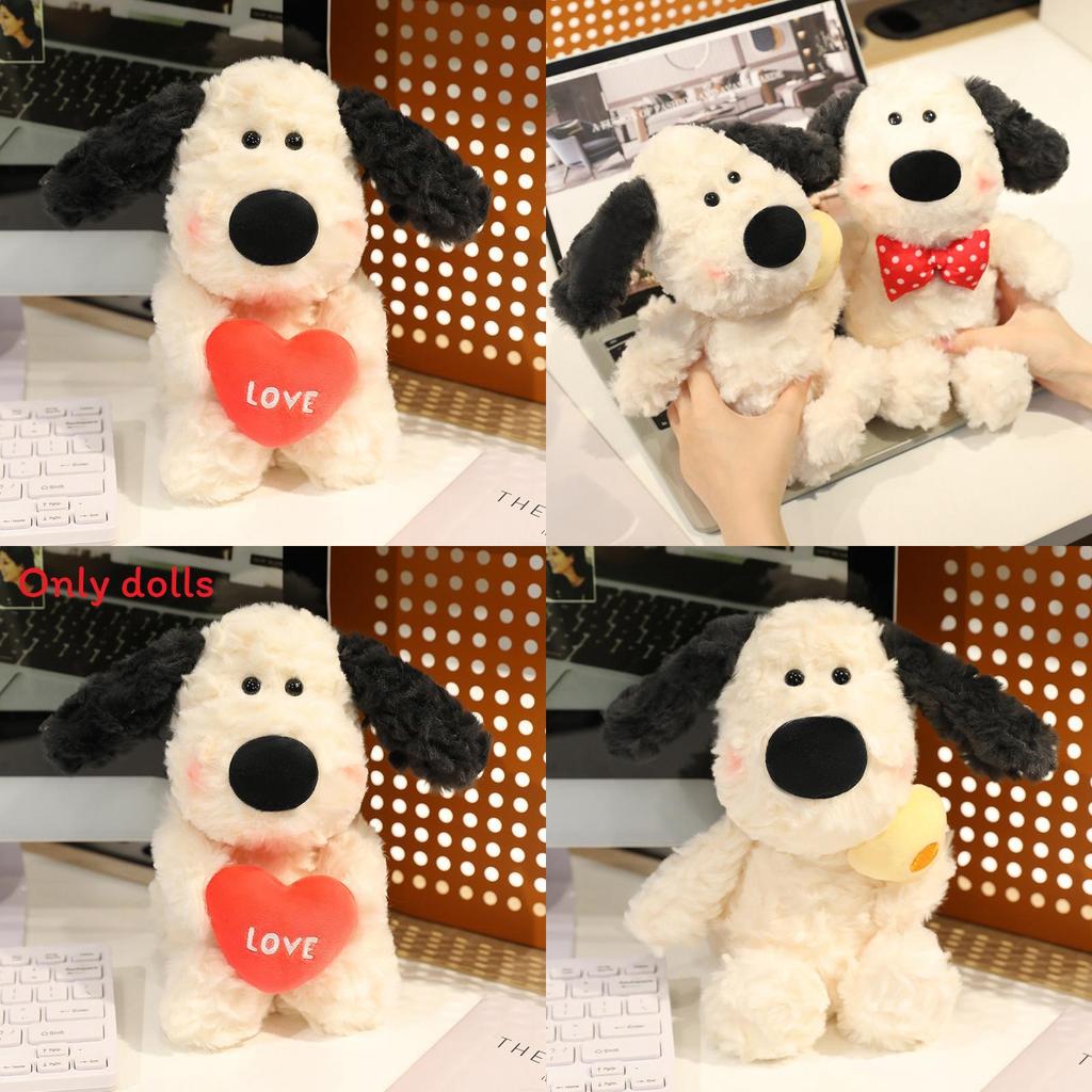 Big Nose Dog Soft Plush Toy Cartoon Animal Stuffed Doll For Home And Kids Room Decor