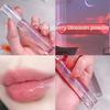 Silky Water Glide Lip Gloss Mirror Beep Lip Glaze Jelly Lip Gloss Hydrating Student Cosmetics Lip Gloss Long-lasting Waterproof Lipstick Non-stick