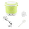 170 Вт 1 л электрическая портативная многофункциональная рисоварка пароварка для дома   (зеленый)