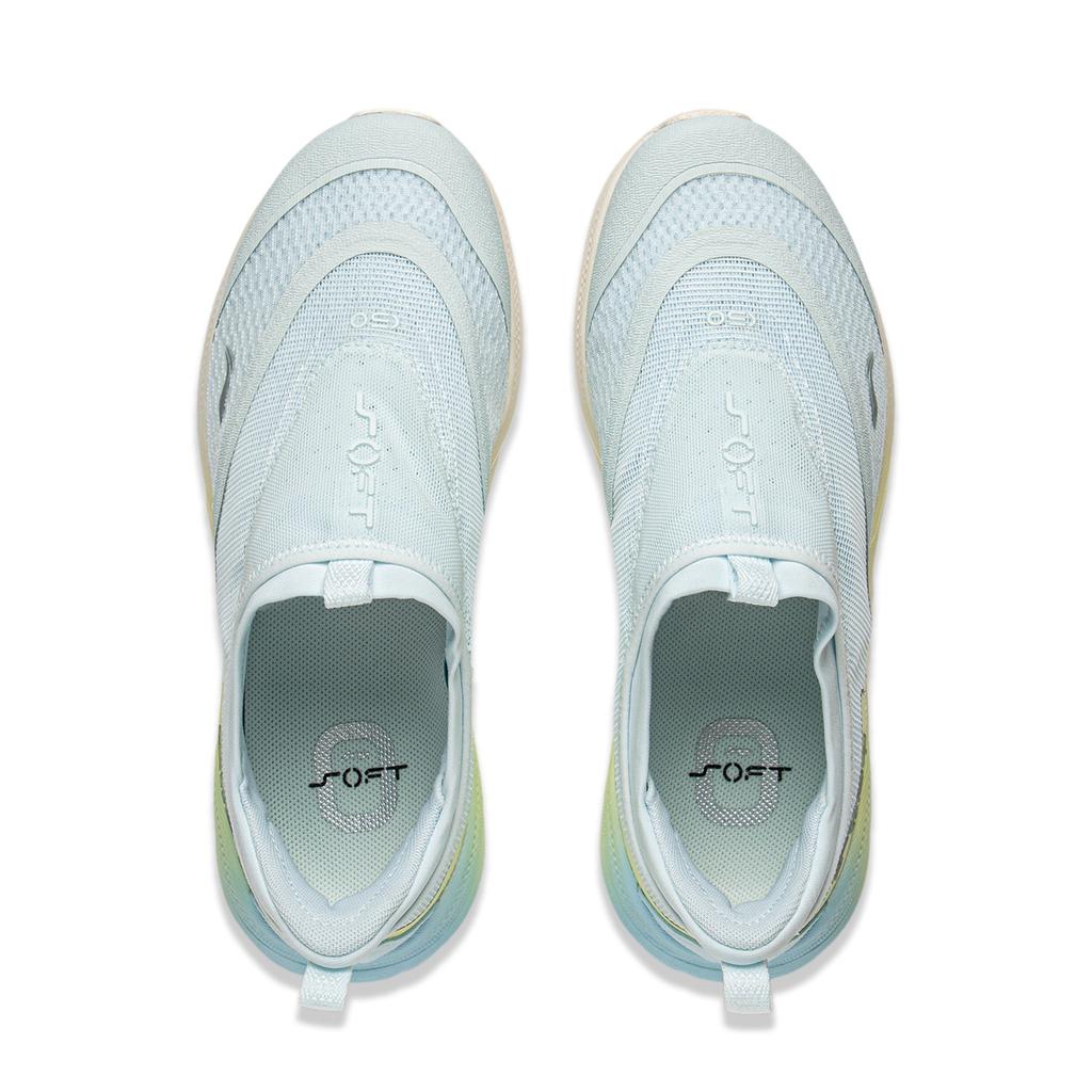 Li-Ning Soft Go 2 Trendy Versatile Comfortable Fashion Breathable Lightweight Low-Top Casual Shoes Women Sneaker Blue AGLV006-38