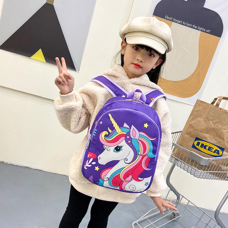 Новый милый школьный рюкзак с пони, детский рюкзак с героями мультфильмов, школьный рюкзак для мальчиков и девочек детского сада в возрасте от 3 до 6 лет