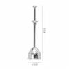304 Stainless Steel Tea Filter Recyclable Tea Strainer Ball Metal Tea Bag Teapot Adjustable Tea Infuser Filter Kitchen Gadget
