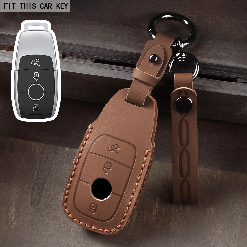 Interior Mouldings Car Remote Key Case Cover Shell Fob For Mercedes Benz A C E S G Class GLC CLE CLA GLB GLS W177 W205 W213 W222