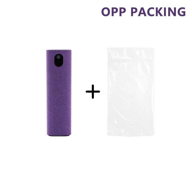 Портативный 2 в 1 Спрей для чистки экрана телефона Бутылка-дозатор Инструмент для чистки экрана Мягкая ткань для полировки телефона ПК Чистка стекла