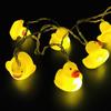 MAYTOTE M FT Cute Animal Duck Lamp String LED Drape Light for Indoor and Outdoor Home and Bedroom Decor 1.5 / 4.9 Battery-Operated 10-Light Use,