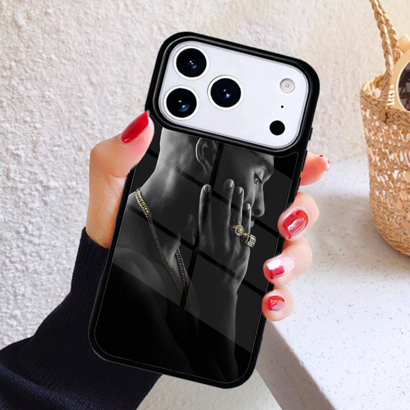 Tupac 2pac Phone Case For iPhone 17 Air 16 15 14 13 12 11 Pro Max Plus
