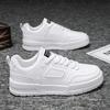 Модные мужские повседневные кроссовки на платформе для активного отдыха, белые кроссовки для бега, мужская спортивная обувь для скейтбординга, легкая прогулочная обувь, теннисные туфли