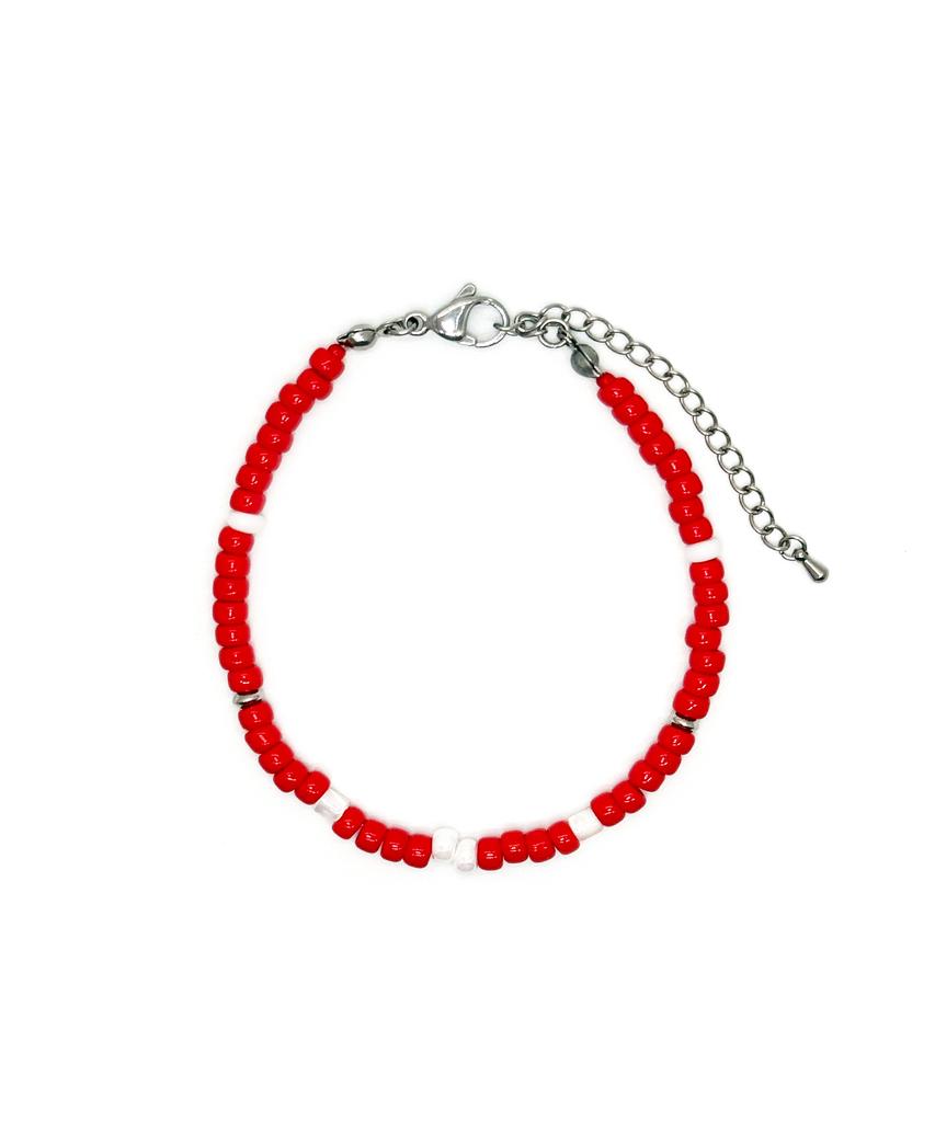 Браслет Monoflux Pulse Red_Сигнальный Красный