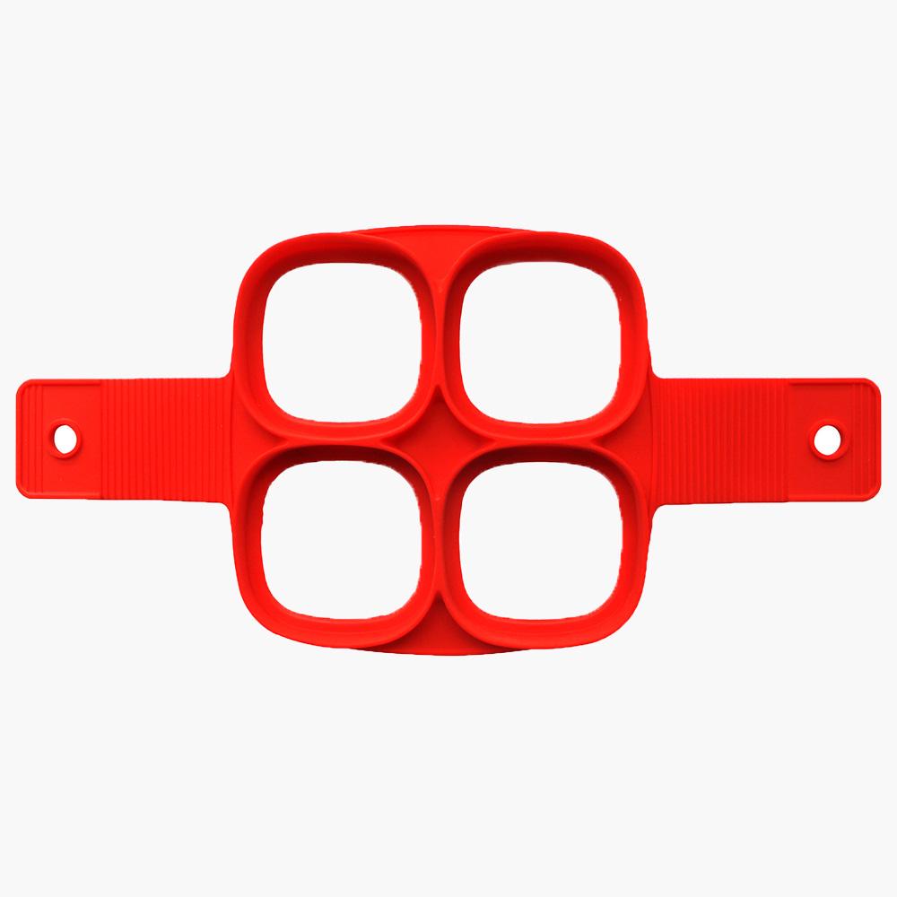 4 Holes Silicone Pancake Maker Creative Kitchen Fried Eggs Molds Nonstick Mold