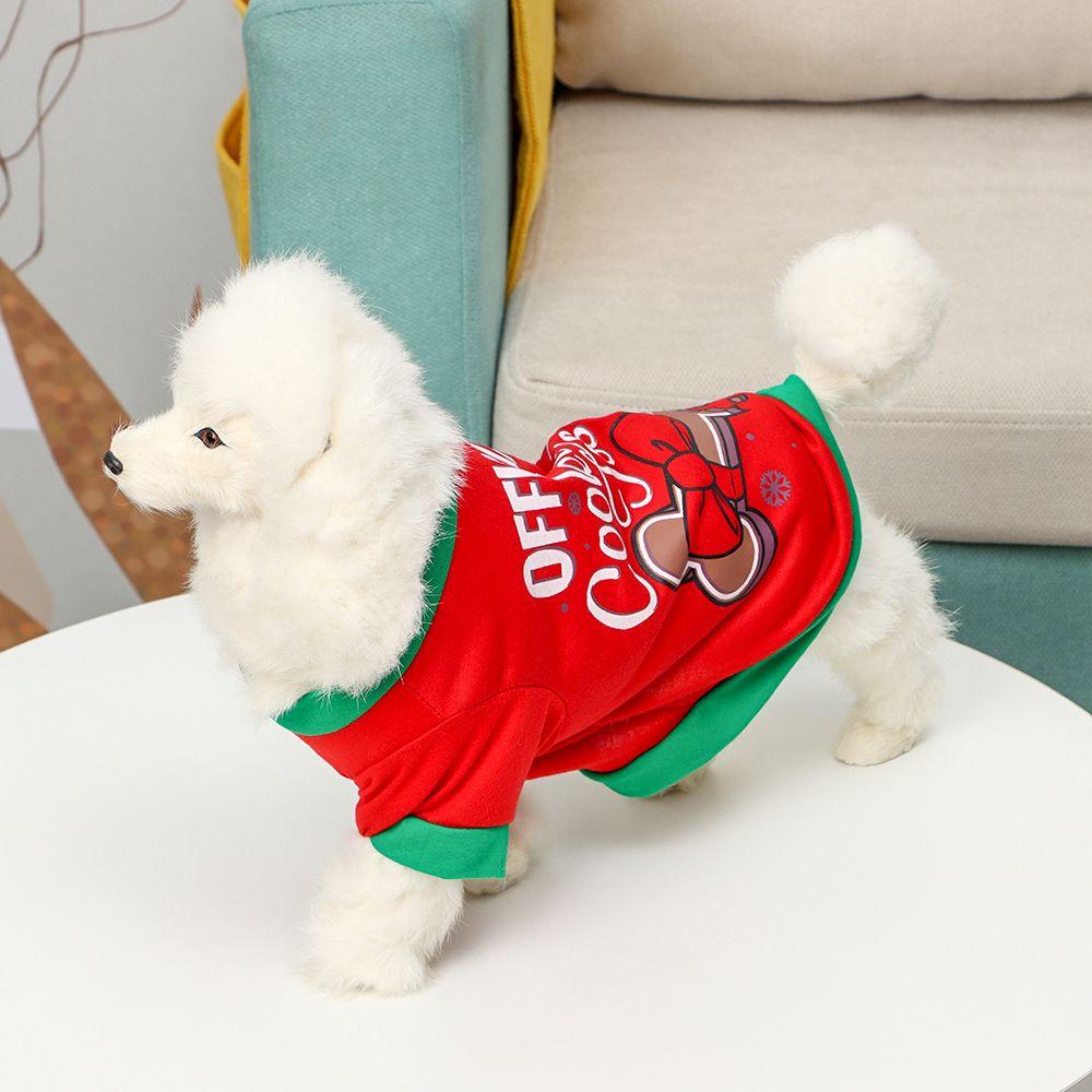 Coat New Year Dogs Clothing Christmas Dog Clothes Small Medium Dog Costume Autumn Winter Pet Clothe