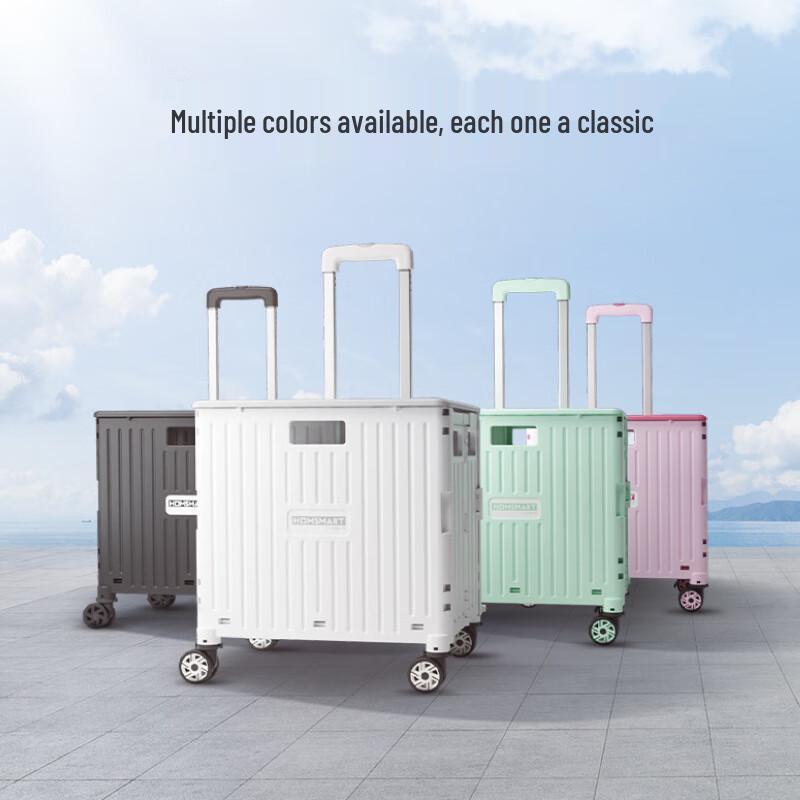 Складная тележка для покупок в багажник автомобиля